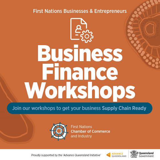 Image advertising upcoming business finance workshops – register your interest here